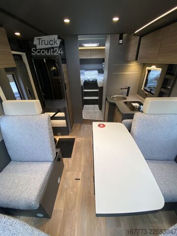 Half-integraal camper DETHLEFFS Trend Active T 7057 EBL "ACTIVE/ACC/HUBBETT"