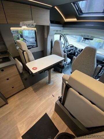 Half-integraal camper DETHLEFFS Trend Active T 7057 EBL "ACTIVE/ACC/HUBBETT"