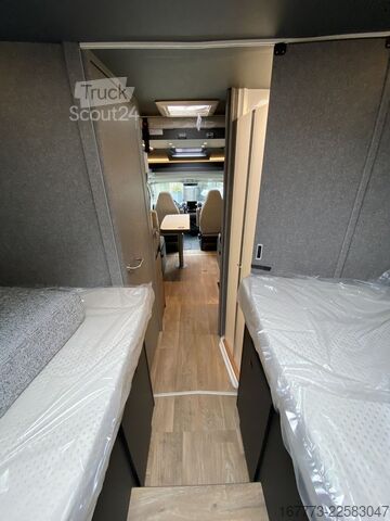 Half-integraal camper DETHLEFFS Trend Active T 7057 EBL "ACTIVE/ACC/HUBBETT"