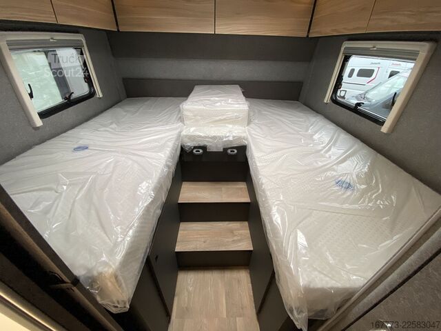 Half-integraal camper DETHLEFFS Trend Active T 7057 EBL "ACTIVE/ACC/HUBBETT"