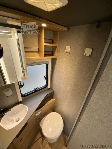 Half-integraal camper DETHLEFFS Trend Active T 7057 EBL "ACTIVE/ACC/HUBBETT"