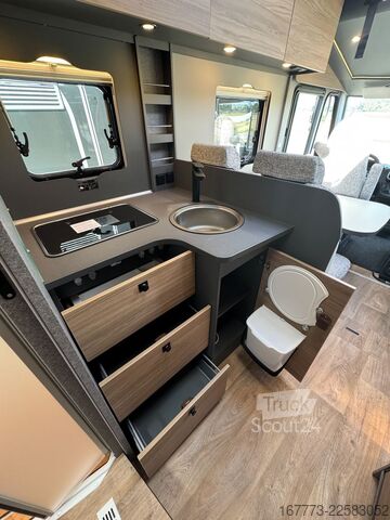 Integreret autocamper DETHLEFFS Trend Active I 7057 EB "ACTIVE & ALDE"
