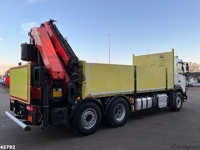 Vrachtwagen met kraan Volvo FMX 410 6x2 Palfinger 34 Tonmeter laadkraan + F...