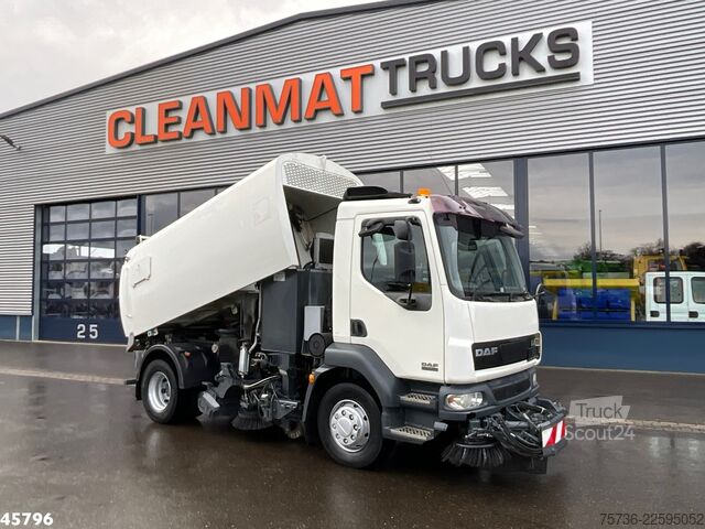 Veegmachine DAF FA 55 LF 160 Bucher Eurofant 50 Just 154.678 km!