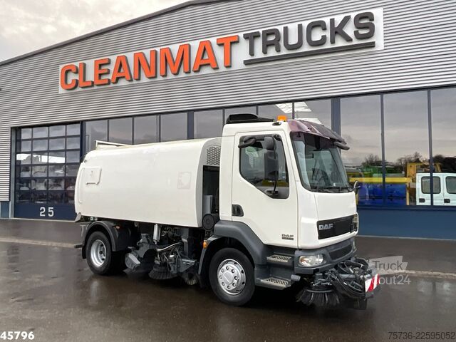 Veegmachine DAF FA 55 LF 160 Bucher Eurofant 50 Just 154.678 km!