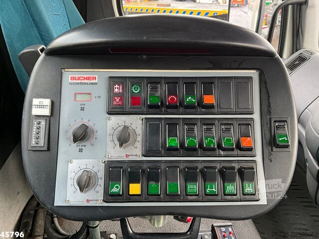 Kehrmaschine DAF FA 55 LF 160 Bucher Eurofant 50 Just 154.678 km!