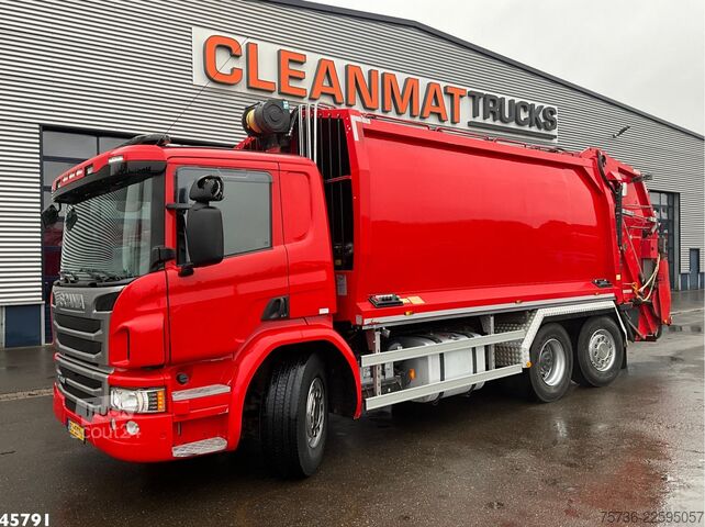 Véhicule de collecte des déchets Scania P 450 Euro 6 Retarder GeesinkNorba 22m³
