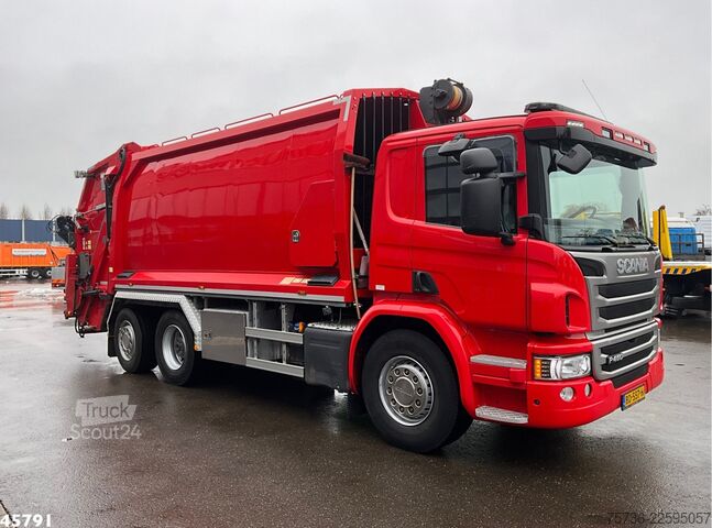 Véhicule de collecte des déchets Scania P 450 Euro 6 Retarder GeesinkNorba 22m³