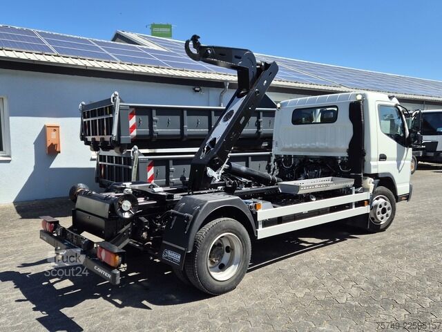 Kanca kasalı yük kamyonu (roll-off) Fuso Canter FUSO 9C18 Duonic City Abrollkipper