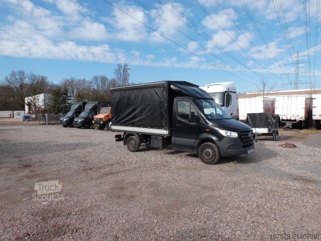 Gardinsided kassevogn MERCEDES-BENZ Sprinter 317 CDI Schiebeplane/Kamera/ Klima/AHK
