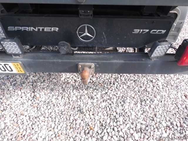 Transportador con plataforma y toldo MERCEDES-BENZ Sprinter 317 CDI Schiebeplane/Kamera/ Klima/AHK