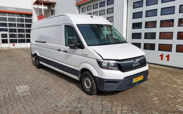 Skåpbil MAN TGE 3.180 L4H2 - VVN-11-R - EURO 6 - MOTOR LOOP...