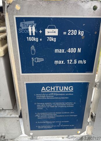 Lastebilmontert arbeidsplattform Renault MAXITY - Ruthmann TB270 - 67 TKm