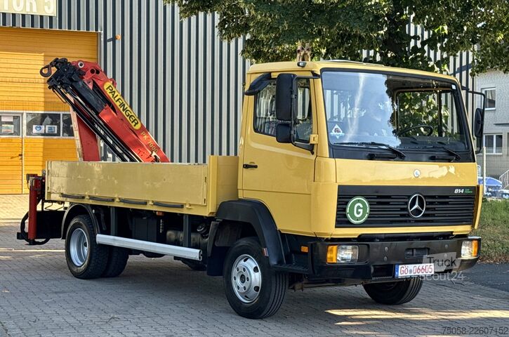 رافعة مثبتة على شاحنة Mercedes-Benz ECOPOWER 814 - PALFINGER PK 7000B
