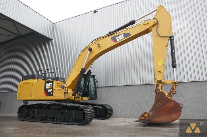 Excavadora sobre orugas Caterpillar 349FL
