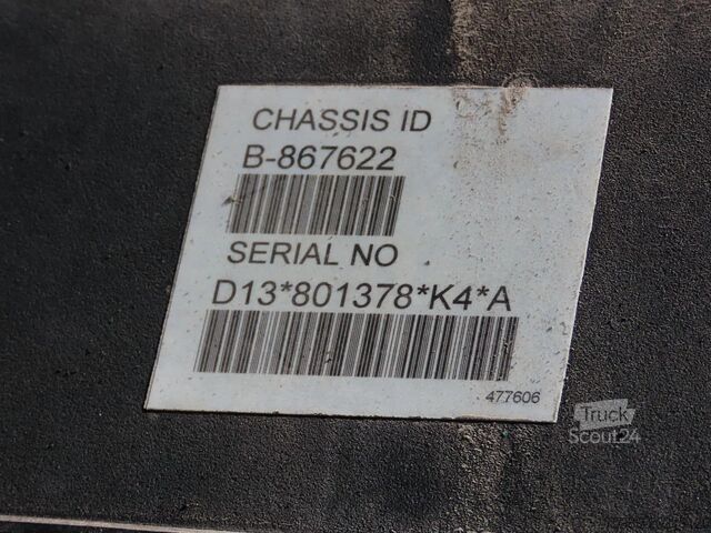 Standaard-SZM Volvo FH 460 YV2RTY0A3JB867622  FRIGO, 2X FUEL TANK, ...