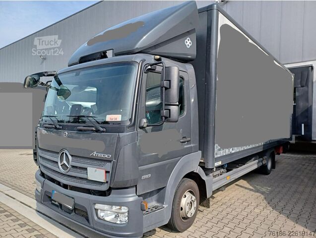 Boxvogn MERCEDES-BENZ Atego 818 LBW Luft/Blatt