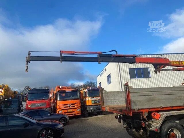 Basculantă cu macara MAN 26.332 6x4 + Palfinger PK 12000
