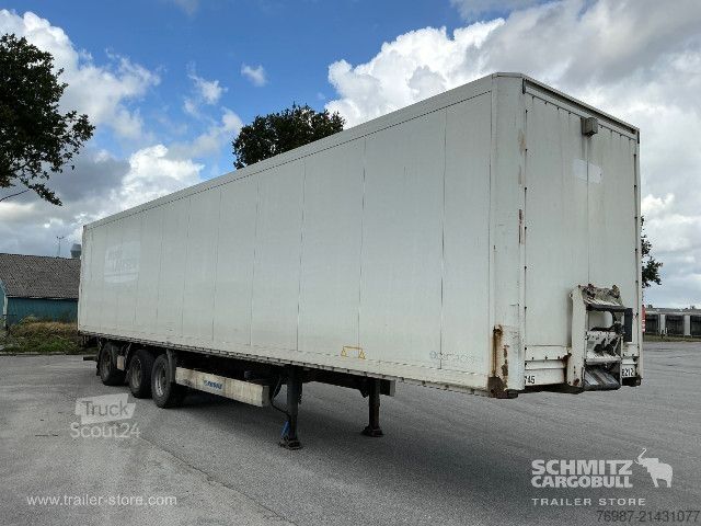 Box-semitrailer Krone Trockenfrachtkoffer Standard Ladebordwand