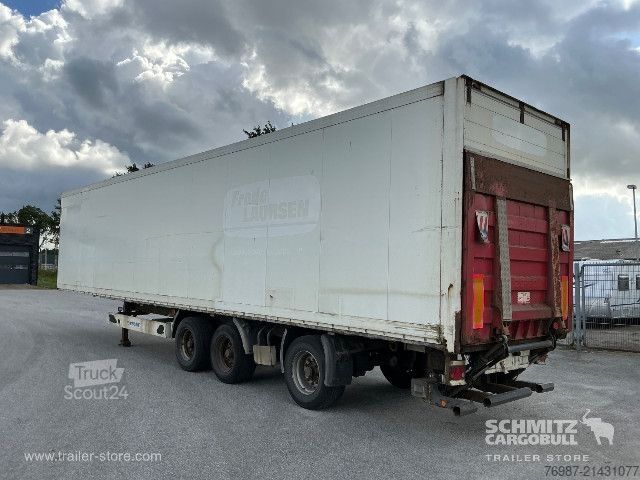 Box-semitrailer Krone Trockenfrachtkoffer Standard Ladebordwand