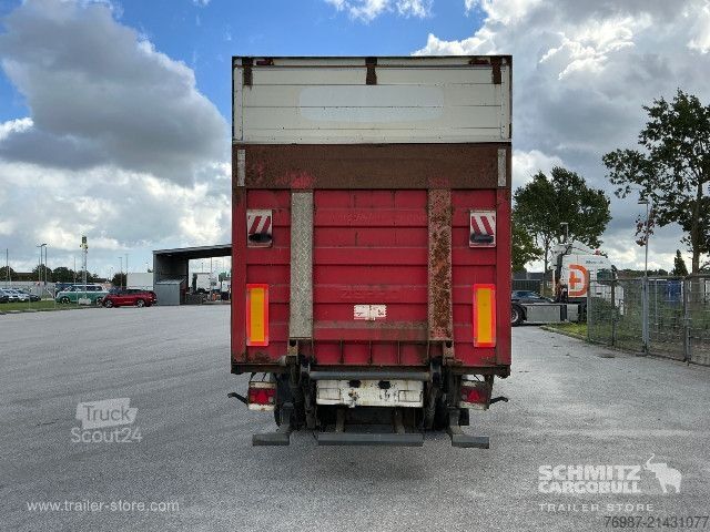 Box-semitrailer Krone Trockenfrachtkoffer Standard Ladebordwand