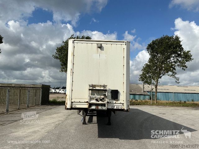 Box-semitrailer Krone Trockenfrachtkoffer Standard Ladebordwand