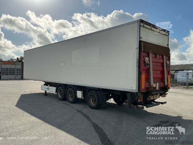 Box-semitrailer Krone Trockenfrachtkoffer Standard Ladebordwand