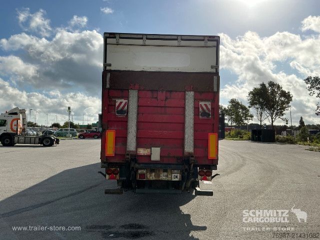Box-semitrailer Krone Trockenfrachtkoffer Standard Ladebordwand