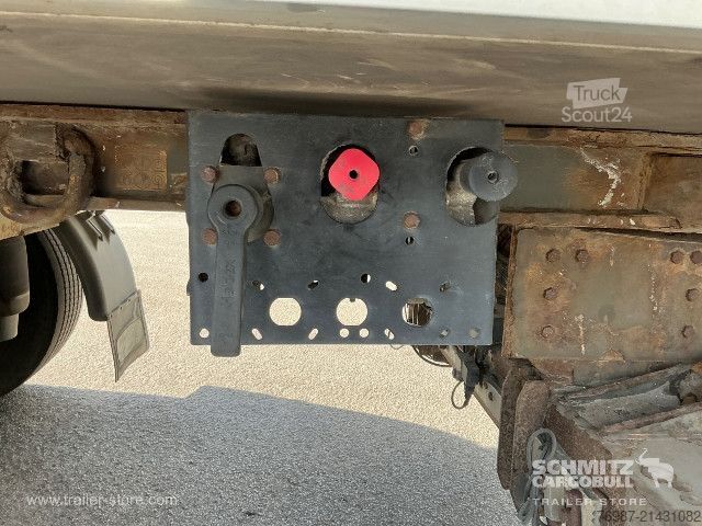 Box-semitrailer Krone Trockenfrachtkoffer Standard Ladebordwand