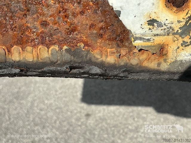 Box-semitrailer Krone Trockenfrachtkoffer Standard Ladebordwand