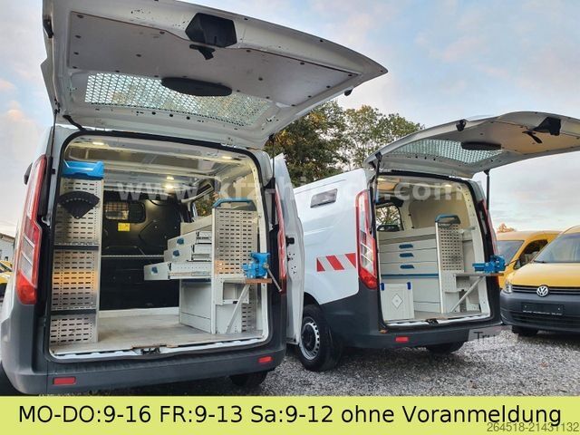 Ploščati dostavnik FORD Transit Custom Sortimo Werkstatt Scheckheft