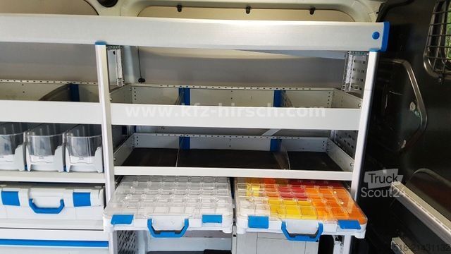 Fourgon tôlé FORD Transit Custom Sortimo Werkstatt Scheckheft