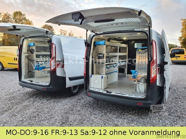 Fourgon tôlé FORD Transit Custom Sortimo Werkstatt Scheckheft