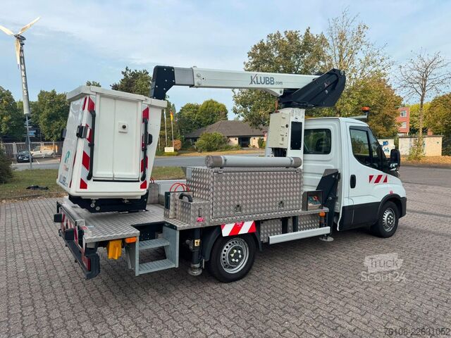 Kamyon üzeri eklemli platform IVECO Daily 35S14 Hubarbeitsbühne KLUBB K26 *12 Meter*