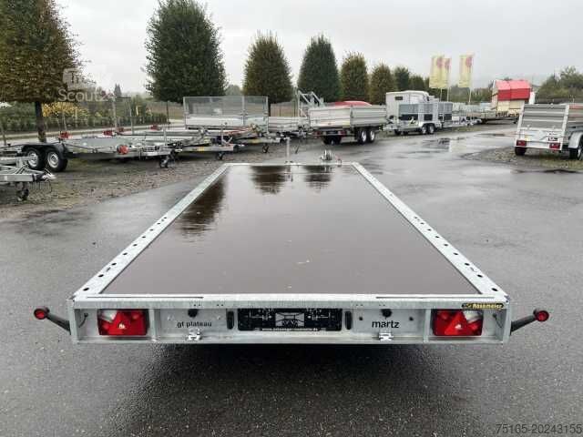 Remorque porte-voitures  GT Plateau 500/3 S 3,5T Holz Plattformanhänger