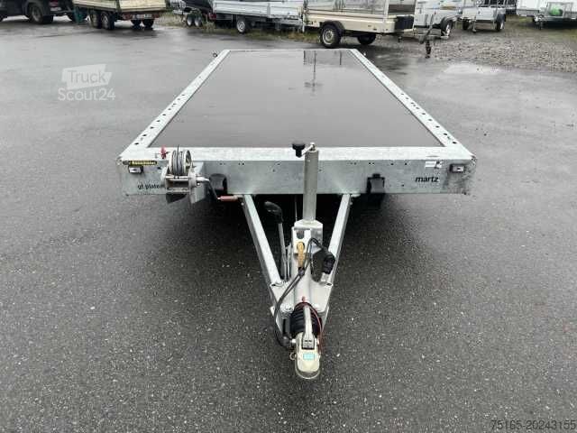 Remorque porte-voitures  GT Plateau 500/3 S 3,5T Holz Plattformanhänger