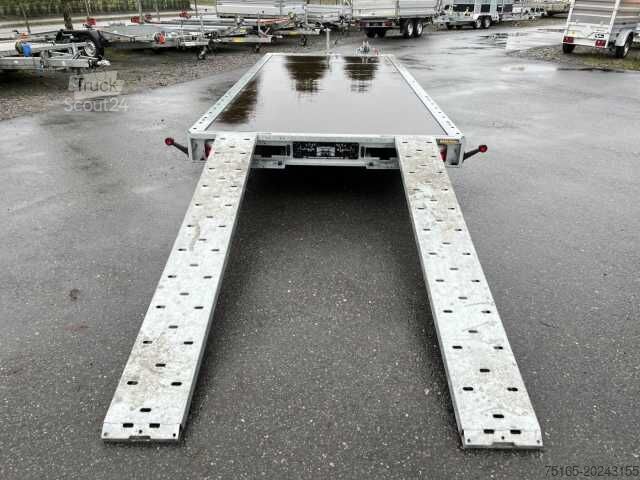 Remorque porte-voitures  GT Plateau 500/3 S 3,5T Holz Plattformanhänger