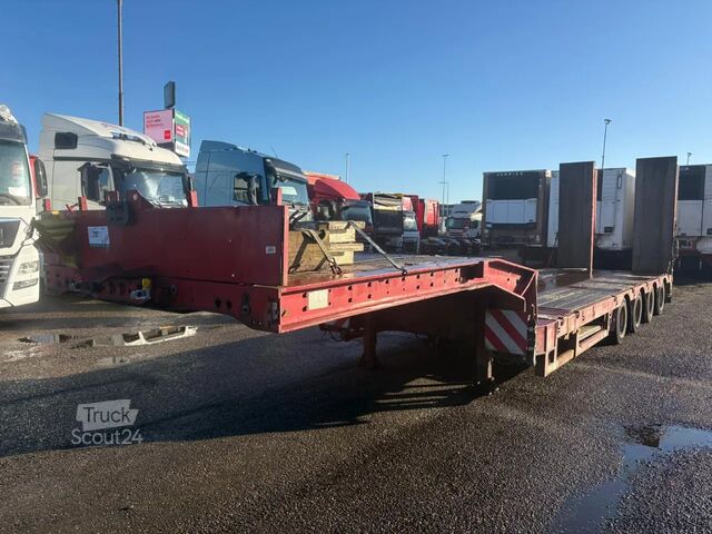 Nízký nakladač Faymonville 4 axle extendable blowbed ramps