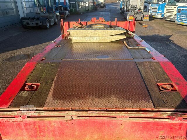 Nízký nakladač Faymonville 4 axle extendable blowbed ramps