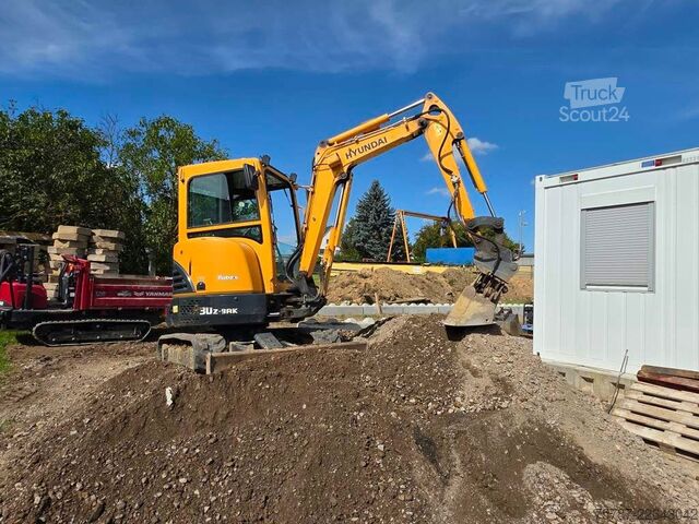 Minibagger HYUNDAI Mobilbagger/ Kett Robex 30Z-9AK, div.Anbaugeräte
