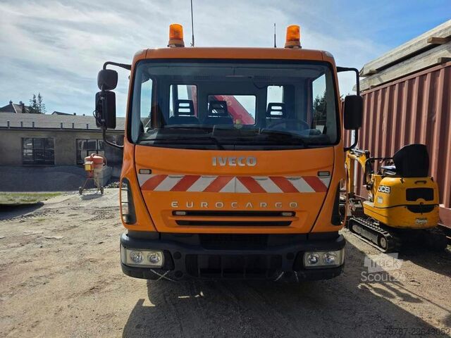 Sonstige IVECO 75E15 3-S-Kippoer Meilöer mit Fassi F50 Kran