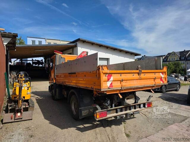 Sonstige IVECO 75E15 3-S-Kippoer Meilöer mit Fassi F50 Kran