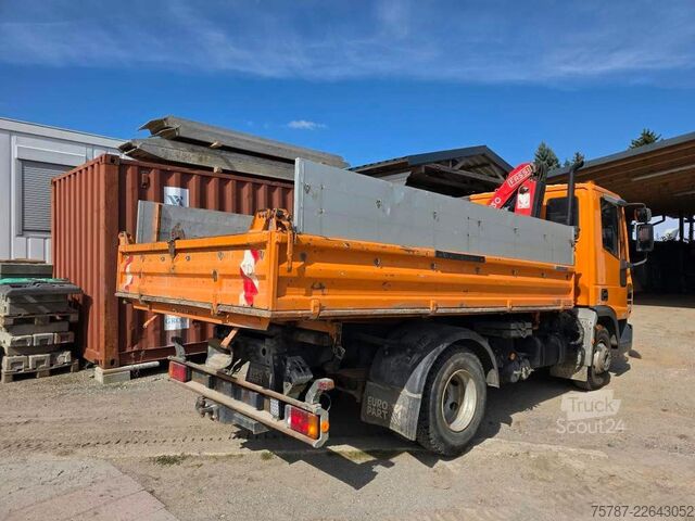 Sonstige IVECO 75E15 3-S-Kippoer Meilöer mit Fassi F50 Kran