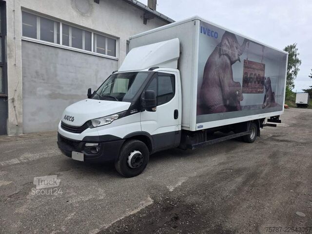 Transporter mit Koffer IVECO 72S18 Koffer, Luftfederung hintgen, LBW