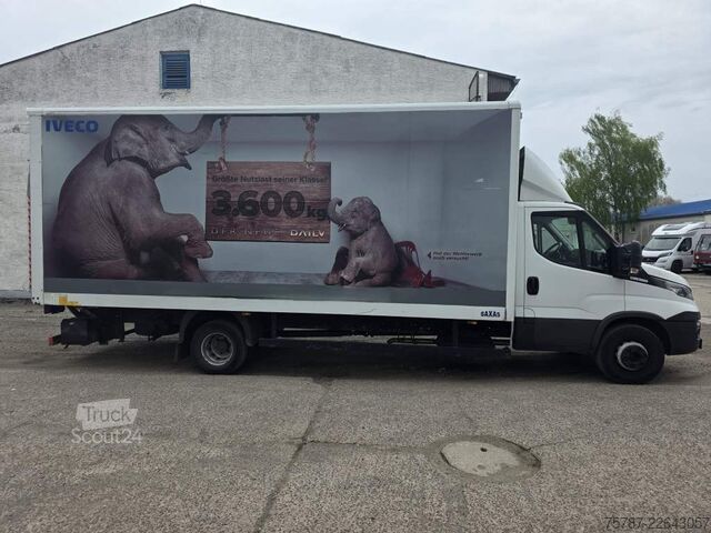 Transporter mit Koffer IVECO 72S18 Koffer, Luftfederung hintgen, LBW