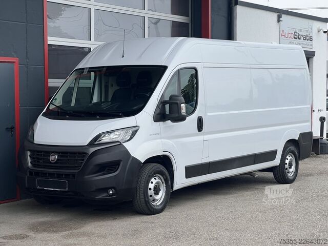 Hög tak skåpbil FIAT Ducato 140 L4H2 Klima Navi Kamera Tempomat Eur6d