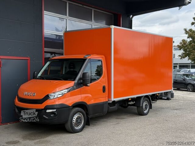 Transporter mit Koffer IVECO Daily 35S14A Hi-Matic Klima 4,35m Kamera LBW