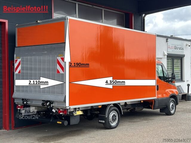 Transporter mit Koffer IVECO Daily 35S14A Hi-Matic Klima 4,35m Kamera LBW