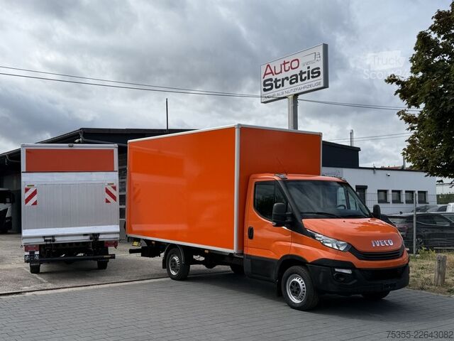Transporter mit Koffer IVECO Daily 35S14A Hi-Matic Klima 4,35m Ladebordwand