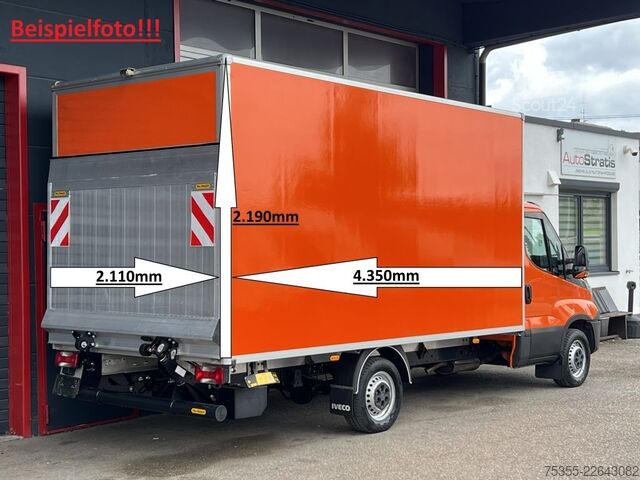 Transporter mit Koffer IVECO Daily 35S14A Hi-Matic Klima 4,35m Ladebordwand